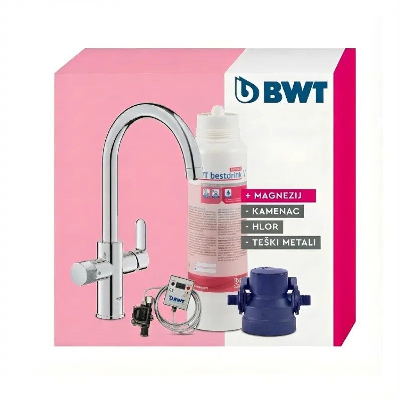 BWT Besttap filter za vodu s GROHE 3-u-1 slavinom