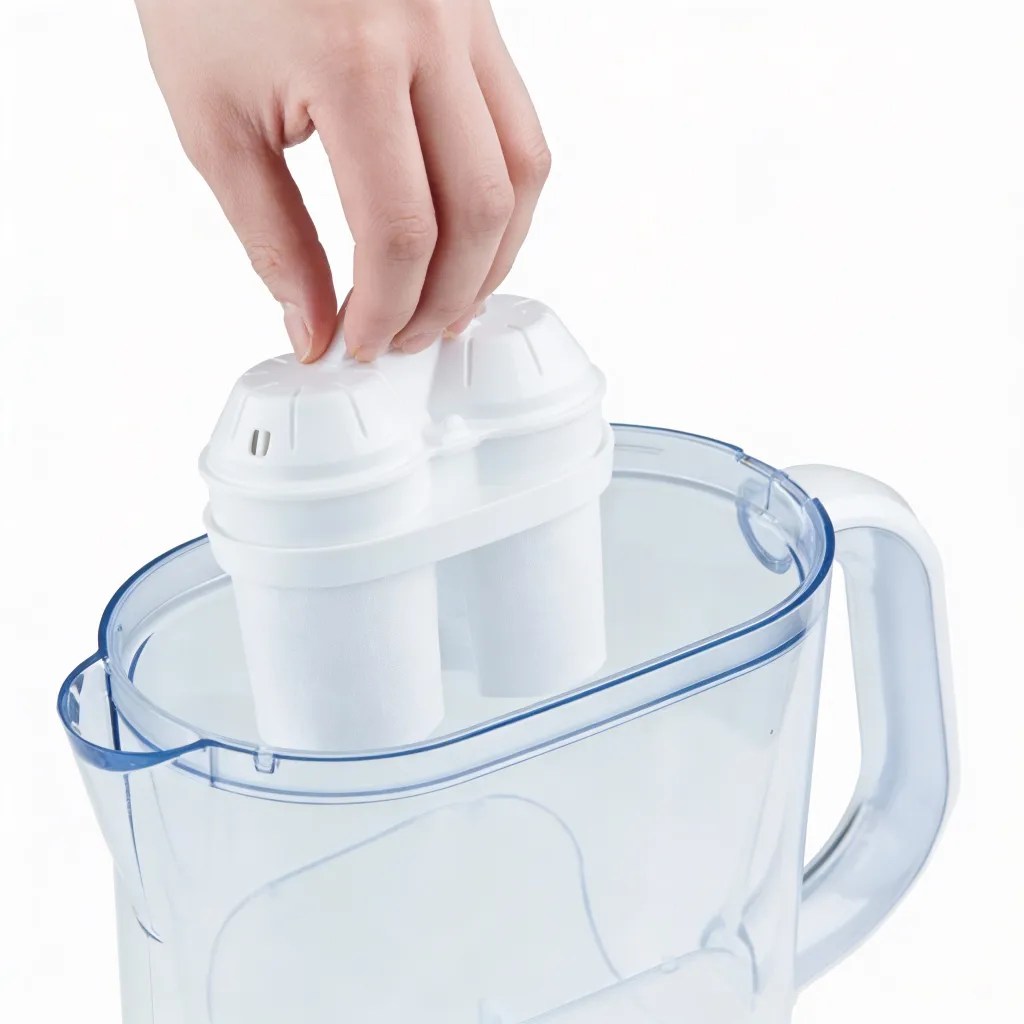 BWT Vida bokal za filtriranje vode 2,6 l + 3 Soft Extra filtera detalj